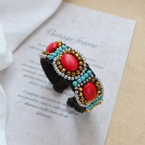 3-Red Pine crystal flower