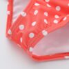 Wholesale In stock girls' swimsuit Korean style fashionable striped one-piece swimsuit 2 medium and big children 1-8 years old cute cartoon swimsuit