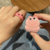 Wholesale Cute Cartoon Frog Shape Ring for Best Friends, Couple's Valentine's Day, Single Frog Ring