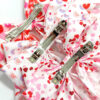 oly-8105e95d0b1cac39c0c095aa5020d61d Wholesale valentine's day bow ribbon spring clip heart-shaped red lip printing hair clip hair accessories