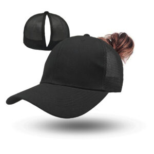 Cotton mesh black / Free size