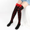 Wholesale Valentine's Day Date Stockings Date Party Long Socks Women's Over-The-Knee Cute Bow Stockings Calf
