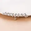 Wholesale 1 Piece 316L Stainless Steel Copper Zircon Ear Cartilage Rings & Studs Butterfly Waterproof Non Tarnish Surgical Steel Women'S