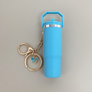Portable butterfly sky blue