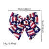 Wholesale American Flag Hairpin For Women In Multicolor Cloth, Perfect For Independence Day And Spring Celebrations