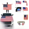 Wholesale World Cup Support Scarf Decoration Fan American Fan Props Custom Polyester Classic Football Match Watching Party Flag