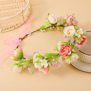 Double layer clear—pink