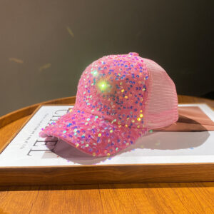 All Sequin Pink / Adjustable