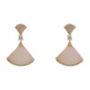 Wholesale Valentine's Day gift earrings personalized fashion high-grade fan-shaped shell earrings