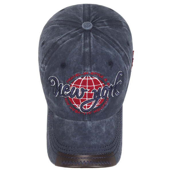 oly-82b906f272664bf856d4d2f4ff31a780 Wholesale Style Soft Top Washed Old Sunshade Baseball Cap Men's and Women's Casual Adjustable Hat