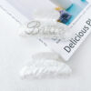 Wholesale French Elegant Rhinestone Letters Acrylic Hair Catcher Large High-end Back Head Grabber Valentine's Day Hairpin Hair Accessory