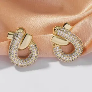 Gold Plated X Love Heart