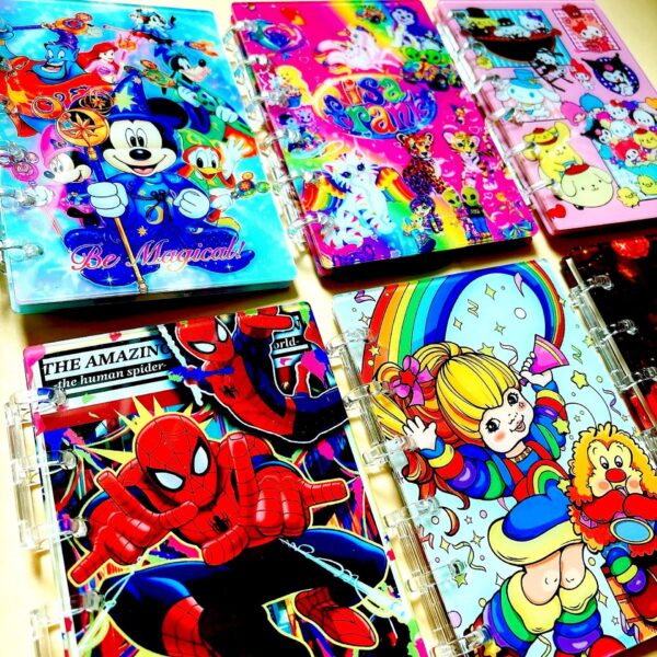Wholesale Acrylic Notebook TK Explosive Loose-leaf A7A5 OLY Exclusive