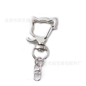 Dog head silver + 8 characters / Delivery opening ring