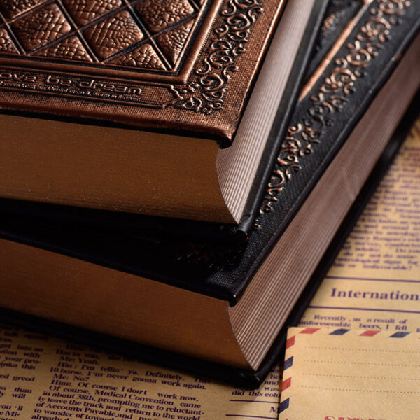 oly-83be41dd104ba5fff9e0819101498631 Wholesale Embossed Imitation Leather Notepad Stereo Retro Ultra-Thick Halloween Sketch Notes