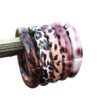 oly-83d17b31efe29a63c6f506c58180ab5d Wholesale Retro Leopard Series Elastic Bend Bracelet Acrylic Ethnic Style Simple Cuff Bead String Bracelet