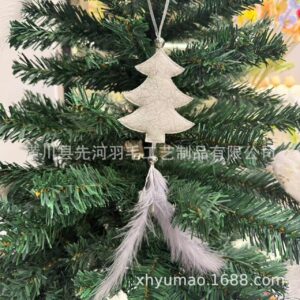 Silver christmas tree