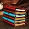 Wholesale Factory wholesale notebook popular strap creative retro Kraft paper hand book