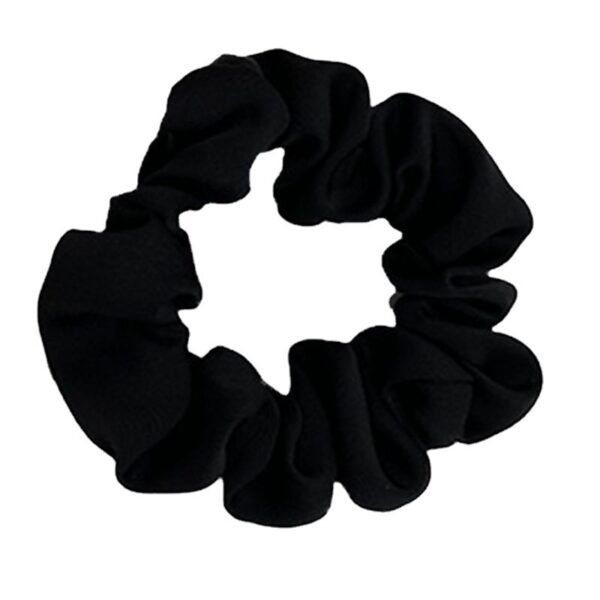 Wholesale 6 Pack Satin Small Intestinal Hair Ring Simple Basic Hair Rope Japanese Style Head Rope Girl's Pony Tail Rubber Band Headwear