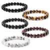 Wholesale Retro Geometric Semi-precious Stone Bracelets