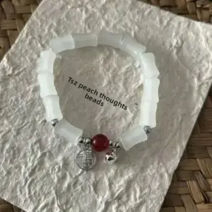 White Bamboo Festival Lucky Charm Bracelet