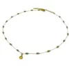 Wholesale Jewelry Casual Simple Style Shell Titanium Steel Anklet Necklace