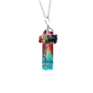 Silver +Colored Crystal