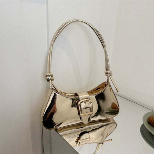 oly-859279081e871fce000000d75e63adf9 Wholesale Small Bag Women's Bag Simple Pure Color Texture Armpit Shoulder Bag Fashion Casual Baguette Trendy Bag