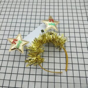 Bright silk headband