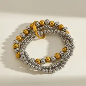 1 Room 2 Steel - Oval Gold Buckle