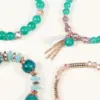 Wholesale Bohemian Multicolor Rhinestones Imitation Pearl Alloy Glass Wholesale Bracelets