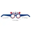 Wholesale Paper Party Glasses For Photography American National Day Decoration Customizable Holiday Party Accessories