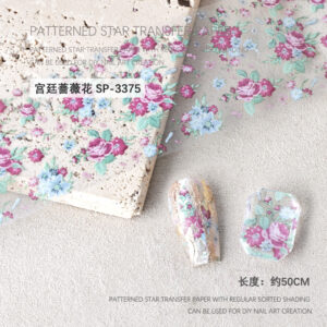 Palace rose flower transfer paper (sp-3375)