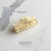 Wholesale Marble Pattern Ins Acetic Acid Hair Clip High Texue Simple Fashion Hair Accessories Back Head Clip