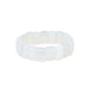 Wholesale Creative Fashion Natural Stone Crystal Facet Rectangular Hand Row Square Brand Bracelet Semi-precious Stone Agate Bracelet Bracelet