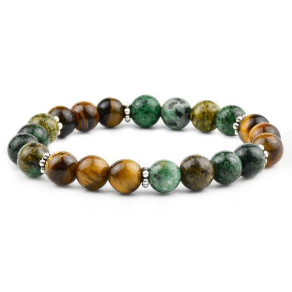 Wholesale retro niche design  turquoise bracelet for men and women ethnic style tiger eye stone bracelet