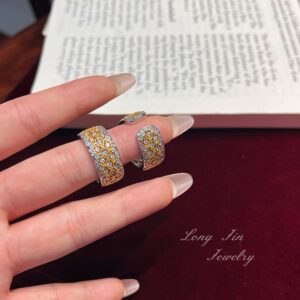 J761 gilt countess ring (real gold plating
