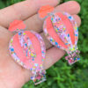 oly-86b3d2e117b38fbf1b580ba097b5eaeb Wholesale fashion earrings trend creative acrylic colorful air balloon Christmas earrings jewelry earrings