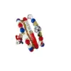 oly-86d6f9e4836b22e21e1040b8128d99c0 Wholesale Heart Shape Bracelets For Women Made Of Soft Clay With Elastic String, Perfect For Independence Day