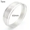 Wholesale Ion Plating (IP) 18K Gold Plated Solid Color 304 Stainless Steel Solid Color Waterproof Non Tarnish 304 Stainless Steel Bangle
