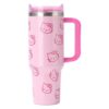 oly-87427343c9d1a9ba1b968fd913af96ea Wholesale 40oz car cup rainbow cat giant mug with handle large capacity car stainless steel ice cup