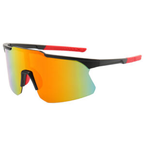 Black frame red