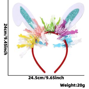 Blue rabbit ears terms / Easter headband