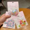 oly-87e03cc75d21cd6eb280c7452877763b Wholesale Mini Star Thumb Jelly Hair Clips Girls Mini Elastic Hair Bands Festive Resin Hair Accessories For Everyday Cute Female Children