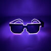 Wholesale Bar nightclub mosaic wireless luminous glasses cold light sunglasses party LED disco atmosphere equipment props