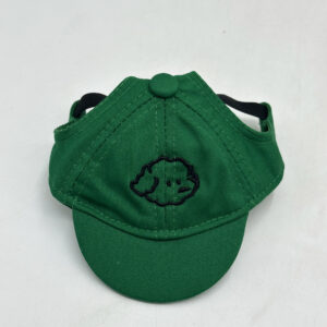 Green puppy embroidery