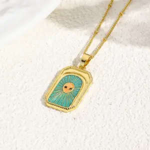 Blue with Necklace / 1 Strand/Package