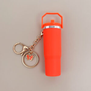 Portable butterfly orange