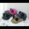 Wholesale Cute Cat Ears Aviator Sunglasses Baseball Cap Women Spring and Summer Korean Style Street All-match Big Head Waves Cap Trendy