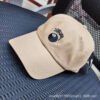 Wholesale trade classic embroidered sun hat soft black 8 small embroidered baseball cap